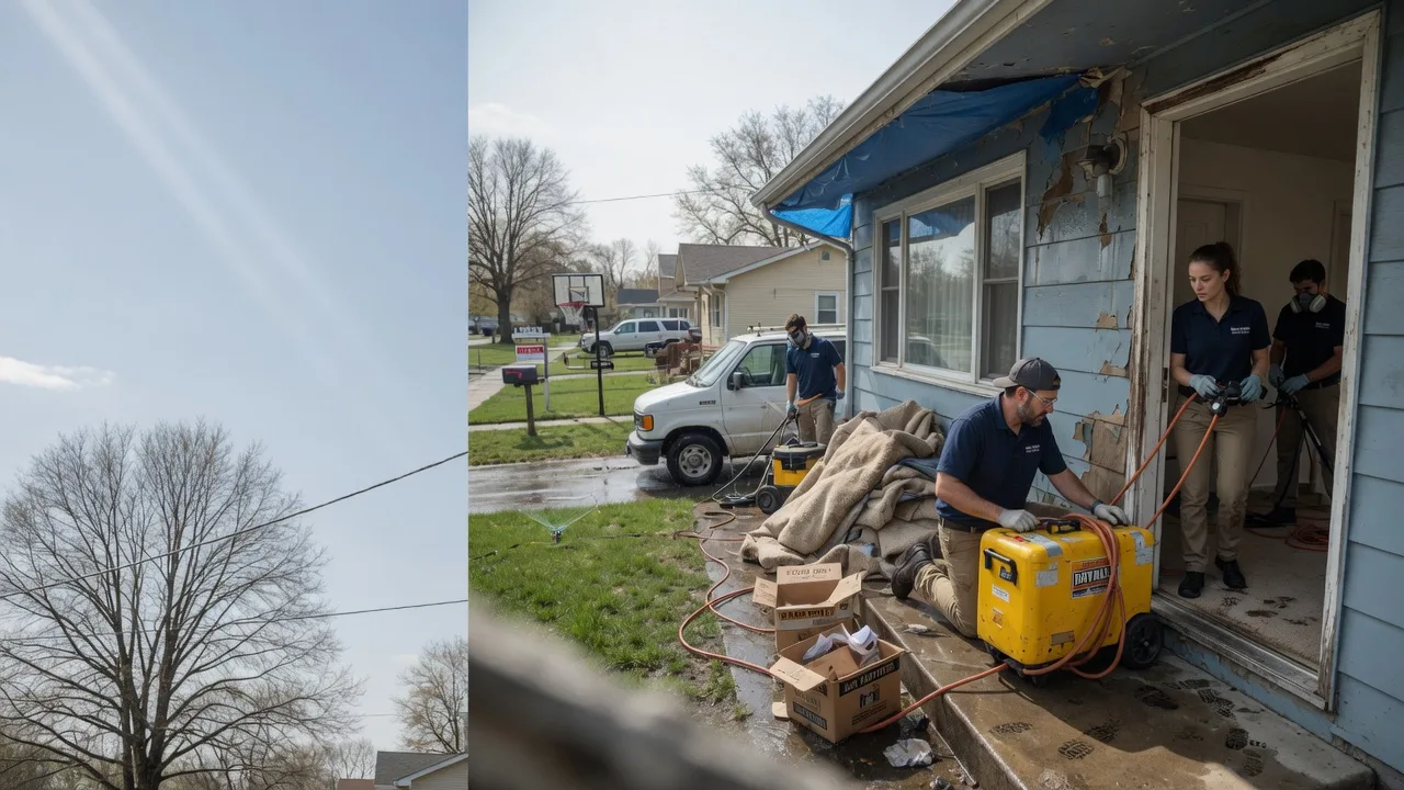 Basement Flood Cleanup in Prentice, WI near me